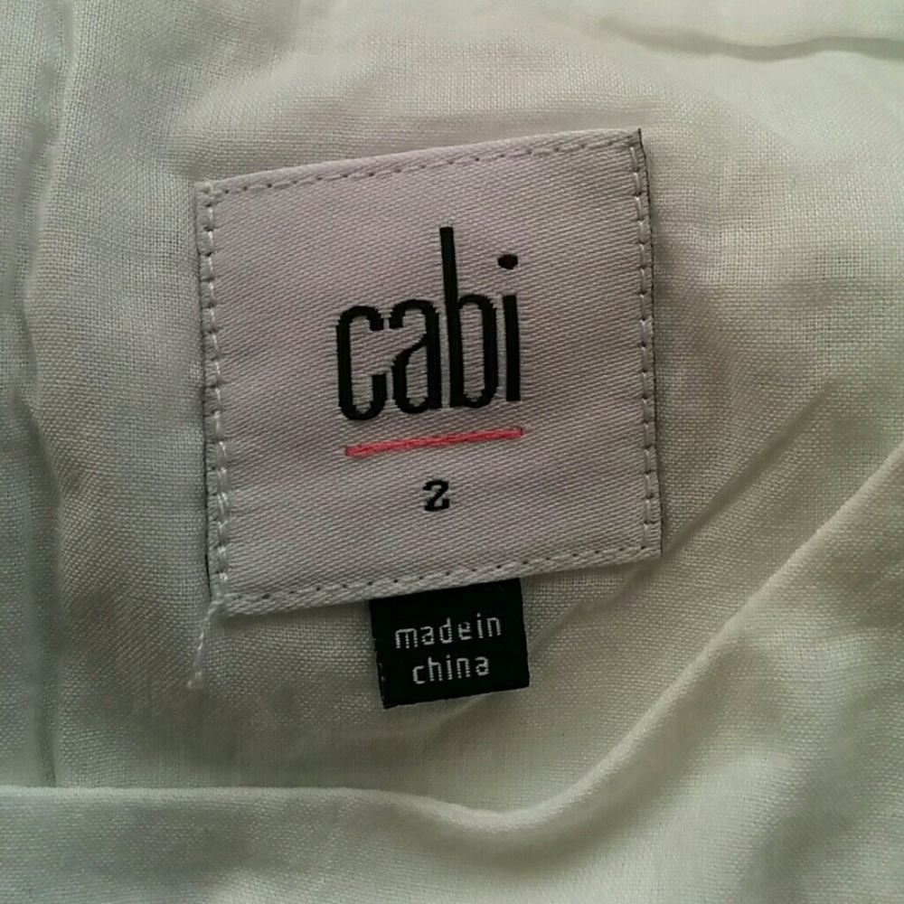 🎉Cabi Lizzie White Eyelet Dress - Picture 6 of 7